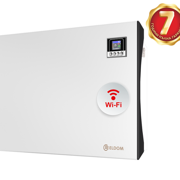 Стенен конвектор с електронно управление и wi-fi ELDOM Galant, 1500 W